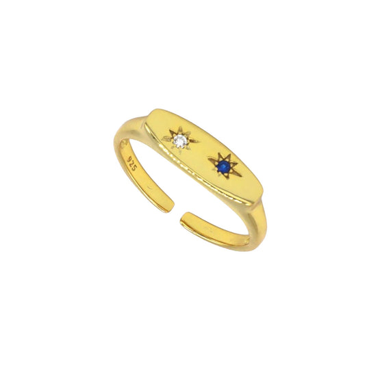 Zirconia Sparks Ring